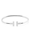 T Wire Medium Bracelet Silver - TIFFANY & CO. - BALAAN 3