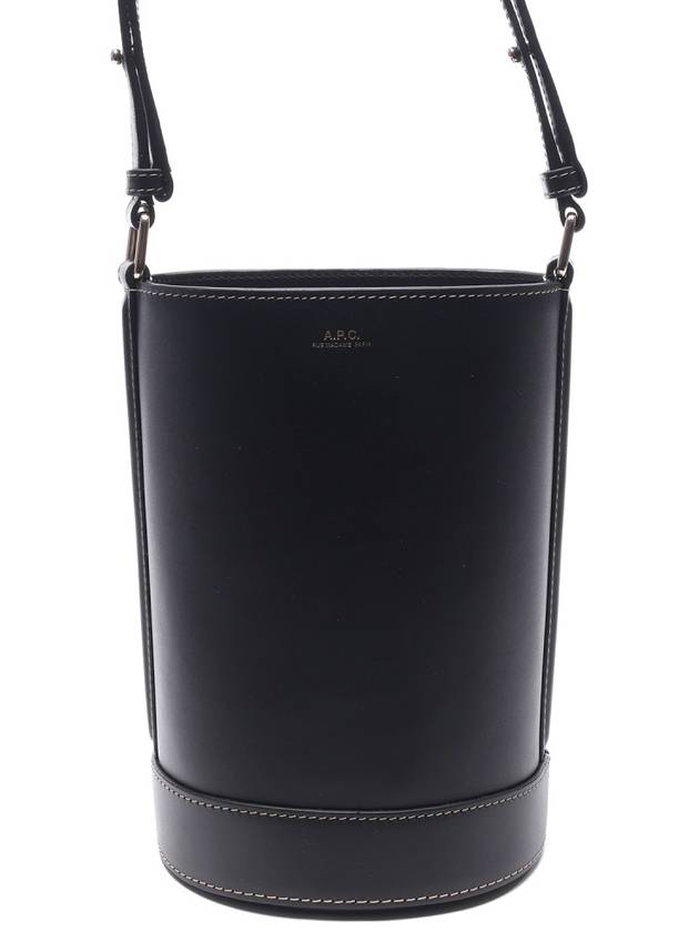 Ambre Small Bucket Bag Black - A.P.C. - BALAAN 3