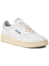 Medalist Silver Tab Low Top Sneakers White - AUTRY - BALAAN 3