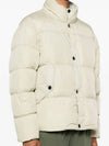 Garment Dyed Crinkle Reps R NY Down Padding Beige - STONE ISLAND - BALAAN 4