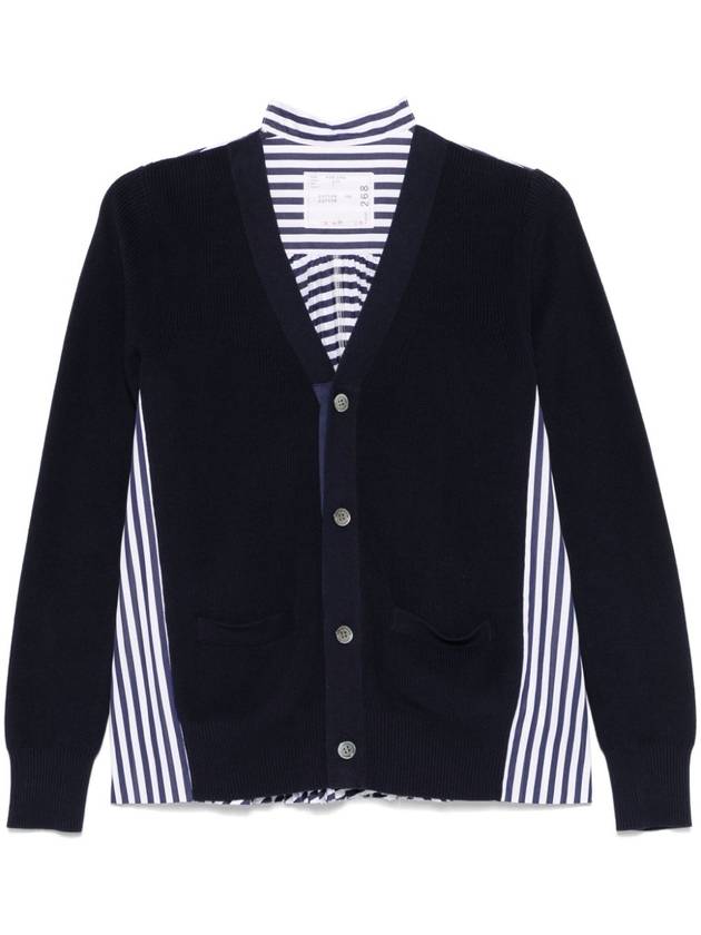 Sacai Sweaters Blue - SACAI - BALAAN 1