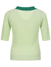 Color combination whole garment slim knit MK4MP334 - P_LABEL - BALAAN 4