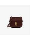 Amberley Classic Satchel Small Grain Shoulder Bag Oxblood - MULBERRY - BALAAN 6