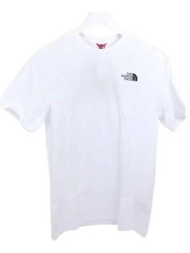 Men's Graphic Cotton Short Sleeve T-Shirt White - THE NORTH FACE - BALAAN 2