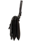 Sheep goat skin mesh twist hand shoulder bag BK - HENRY BEGUELIN - BALAAN 3