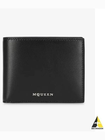 2 in 1 wallet black 8050671AATS1000 - ALEXANDER MCQUEEN - BALAAN 1