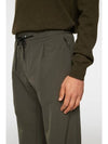 Men's Jin DS Pleated Pants Forest Green - J.LINDEBERG - BALAAN 5