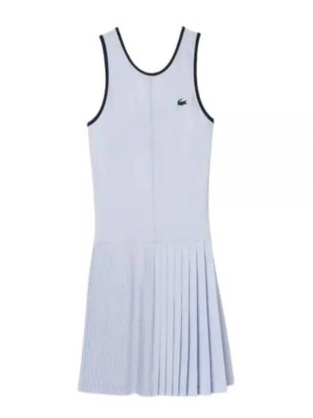 Sports Stretch Short Dress Light Blue - LACOSTE - BALAAN 2