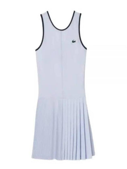 Sports Stretch Short Dress Light Blue - LACOSTE - BALAAN 2