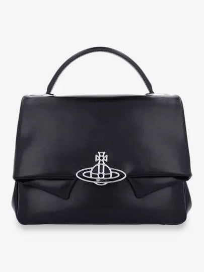 Sibyl ORB Logo Tote Bag Black - VIVIENNE WESTWOOD - BALAAN 2