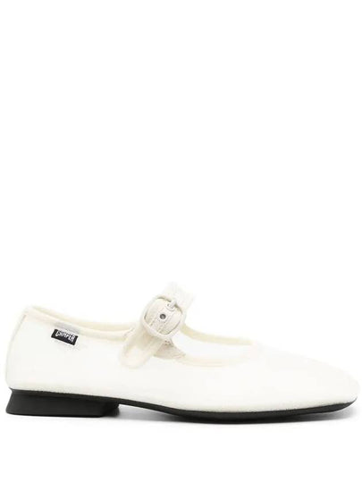 Casi Myra Mary Jane Flat Shoes White - CAMPER - BALAAN 2