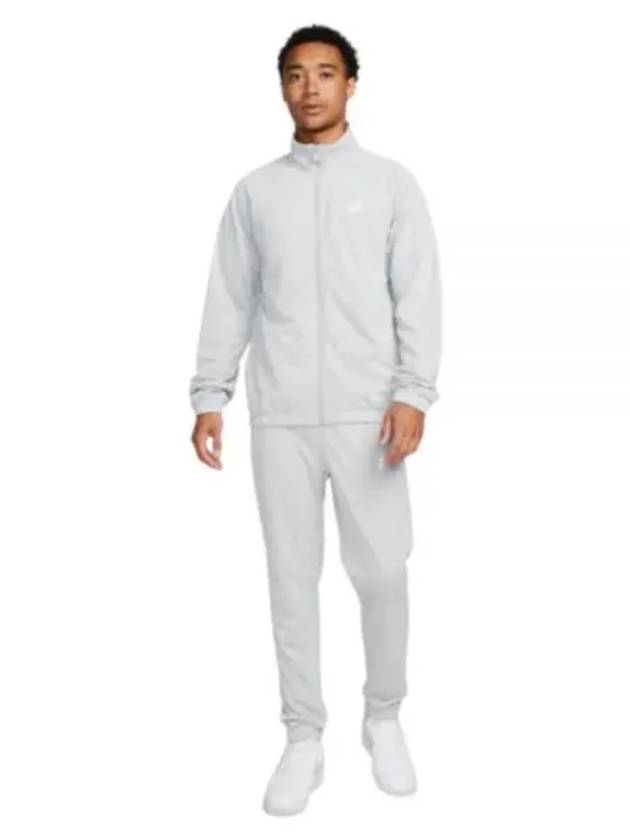 Club Men's Polyester Fabric Training Track Suit Grey - NIKE - BALAAN 2