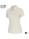 Golf collar sleeve mesh point t-shirt EM2LTS032 - 23KU - BALAAN 1