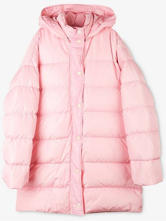 Women's Down Pink Long Padding 2741MDH24195752 12 - MSGM - BALAAN 2