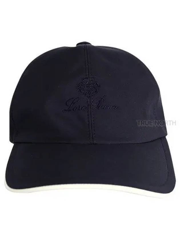 Embroidered Logo Ball Cap Navy - LORO PIANA - BALAAN 2