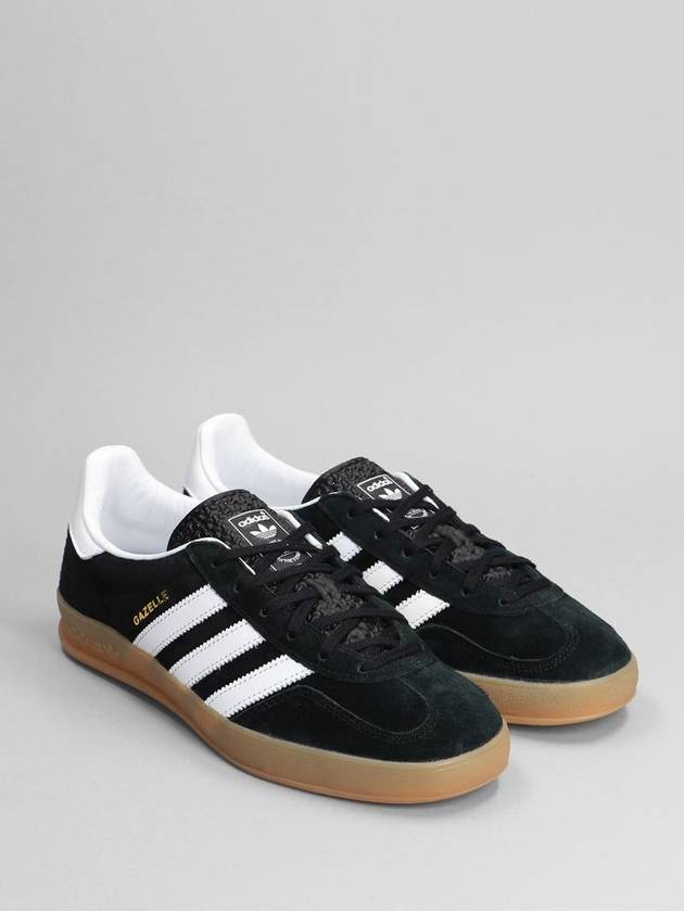 Gazelle Indoor Gumsole Low Top Sneakers Black - ADIDAS - BALAAN 3