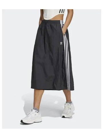 adidas 3S Long Skirt Black IY7275 - ADIDAS - BALAAN 1