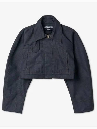 La Veste Nimes Meio Copp Jeans Jacket Navy - JACQUEMUS - BALAAN 2