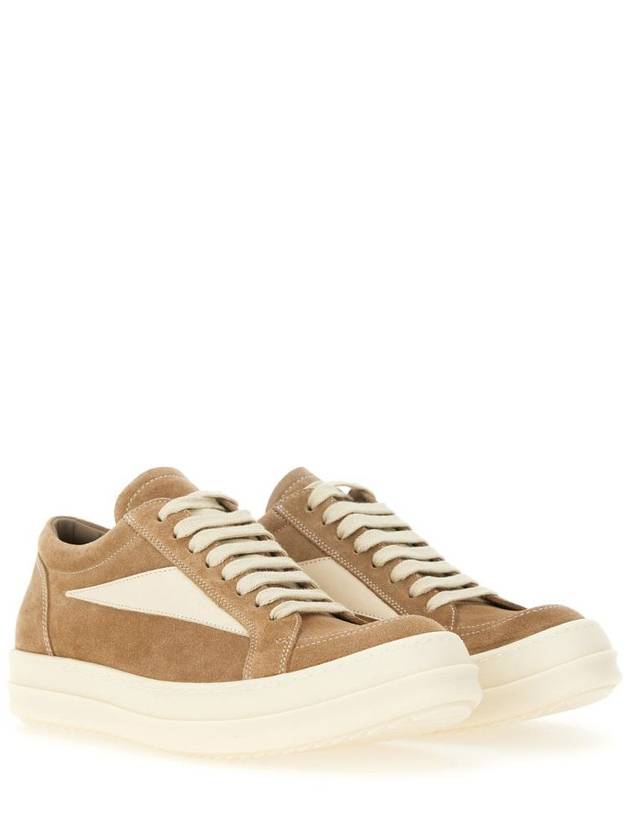 Rick Owens Leather Sneaker - RICK OWENS - BALAAN 2