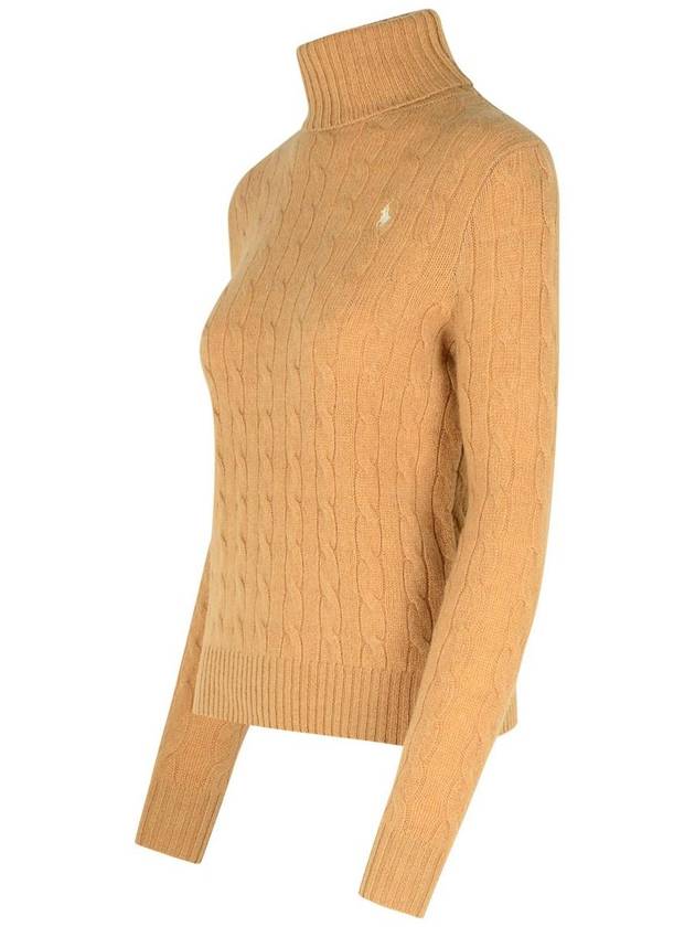 Polo Ralph Lauren Beige Cashmere Blend Turtleneck Sweater - POLO RALPH LAUREN - BALAAN 2