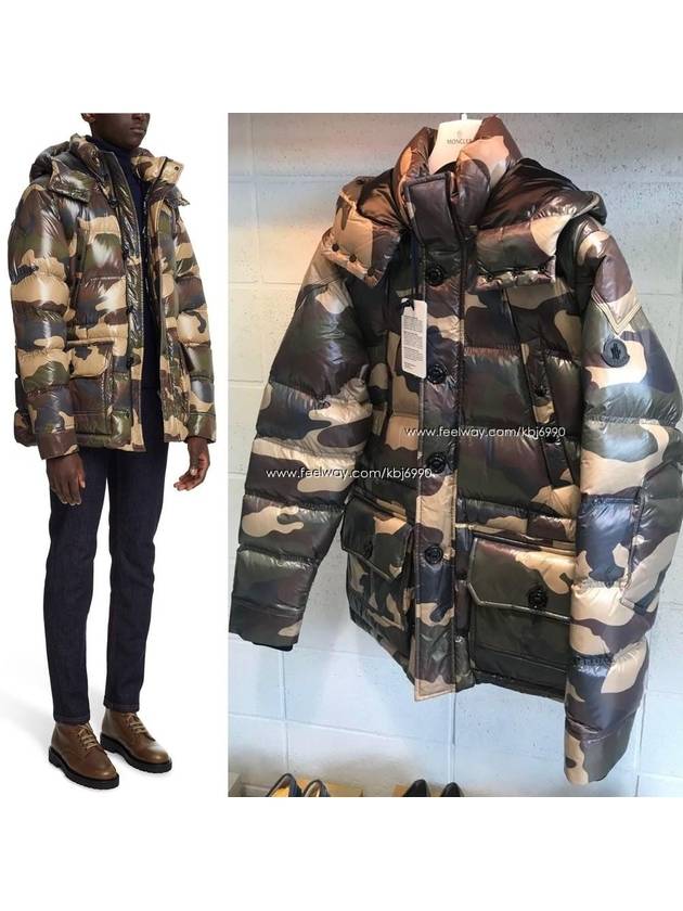 Men's BAHON Goose Camouflage Padding 4181705539NZ - MONCLER - BALAAN 1