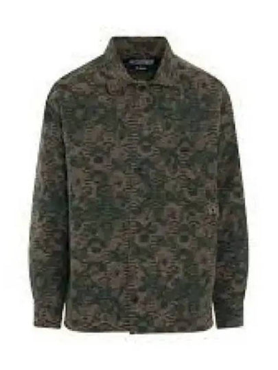 La SurchemiseTessido Jacquard Long Sleeve Shirt Green - JACQUEMUS - BALAAN 2