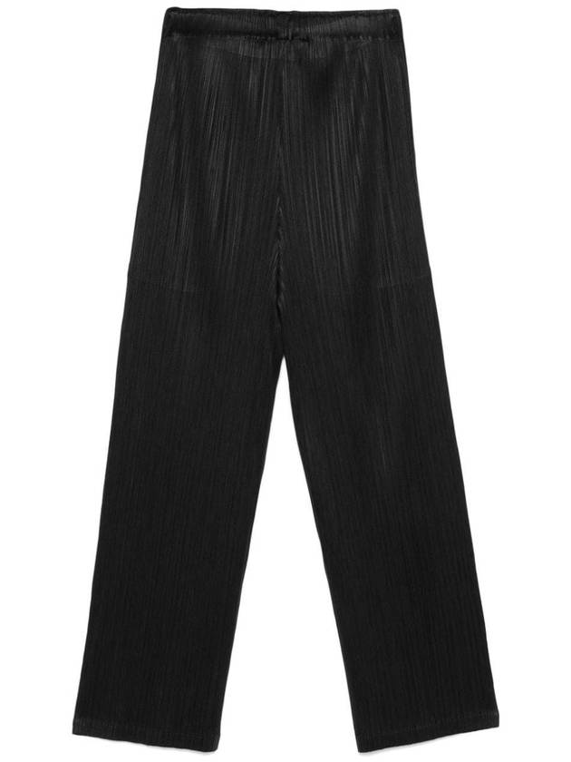 Women s Straight Pants Pleats Please Issey Miyake Monthly Colors September Trousers Clothing - ISSEY MIYAKE - BALAAN 3