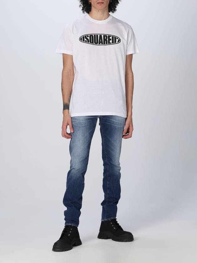 T-shirt Dsquared2 con stampa logo - DSQUARED2 - BALAAN 2