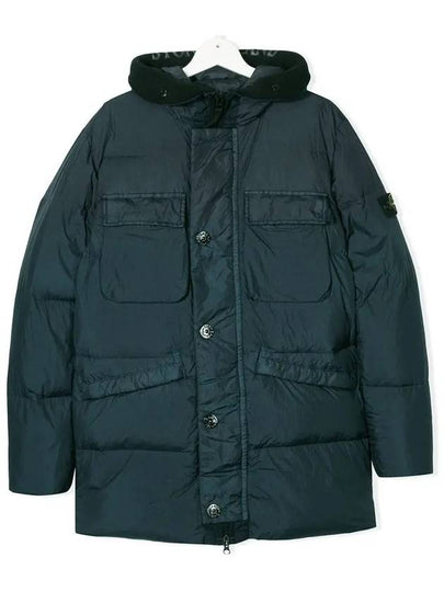 Kids Women s Waffen Hooded Padded Jacket 711640233 V0020 - STONE ISLAND - BALAAN 2