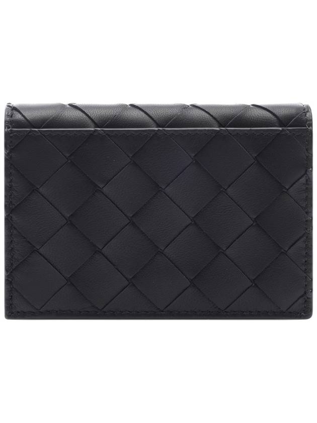 Intrecciato Card Wallet Black - BOTTEGA VENETA - BALAAN 5