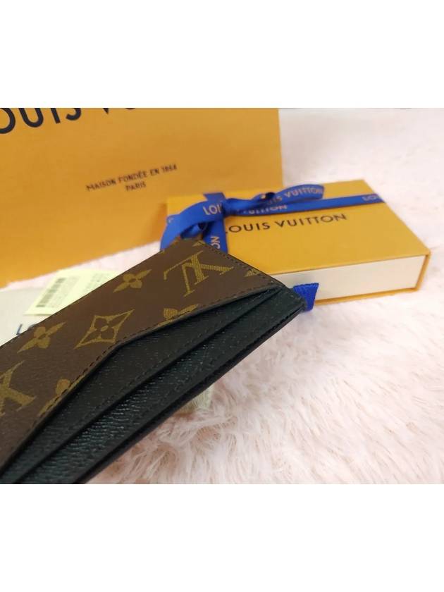 Neo Porte Monogram Card Wallet Black Brown - LOUIS VUITTON - BALAAN 4