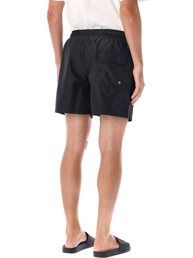 Palm Angels Classic Logo Swim Shorts Black - PALM ANGELS - BALAAN 3