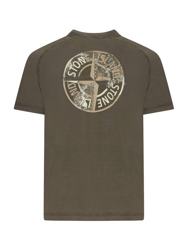 T-SHIRT WITH LOGO - STONE ISLAND - BALAAN 2