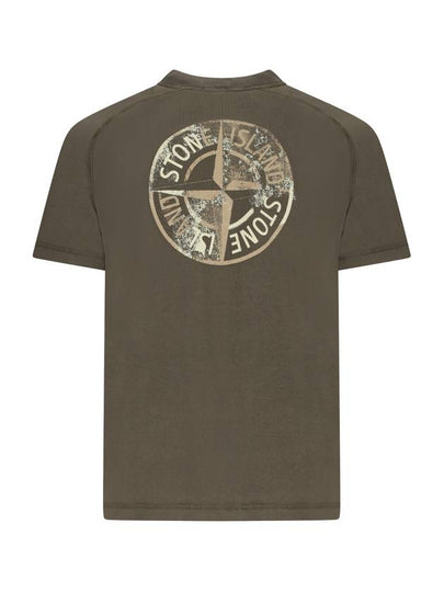 T-SHIRT WITH LOGO - STONE ISLAND - BALAAN 2