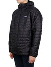 Men's Nano Puff Insulated Hooded Padded Black - PATAGONIA - BALAAN 5