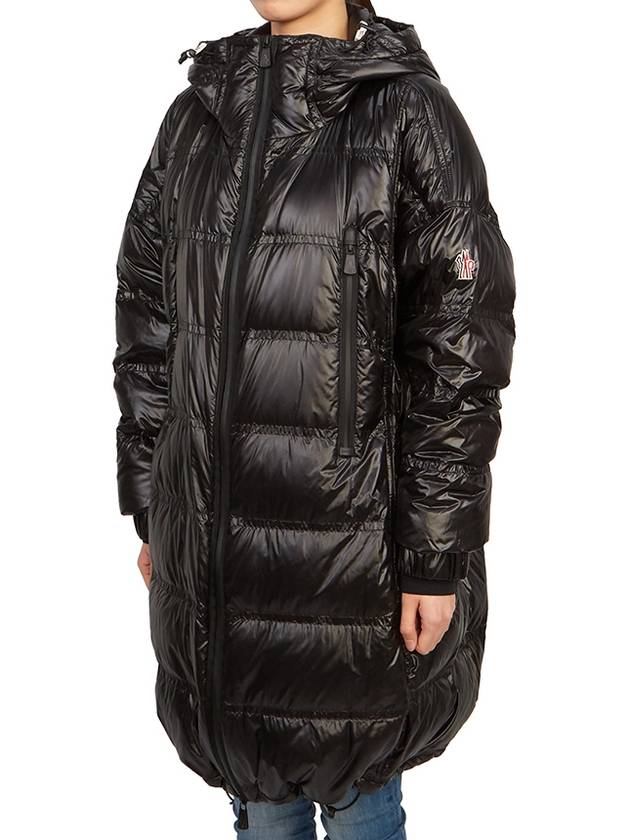 Women s Rochelair Long Down Padding Black - MONCLER - BALAAN 4