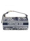 Nomade Medium Technical Fabric Pouch Bag Blue - DIOR - BALAAN 1