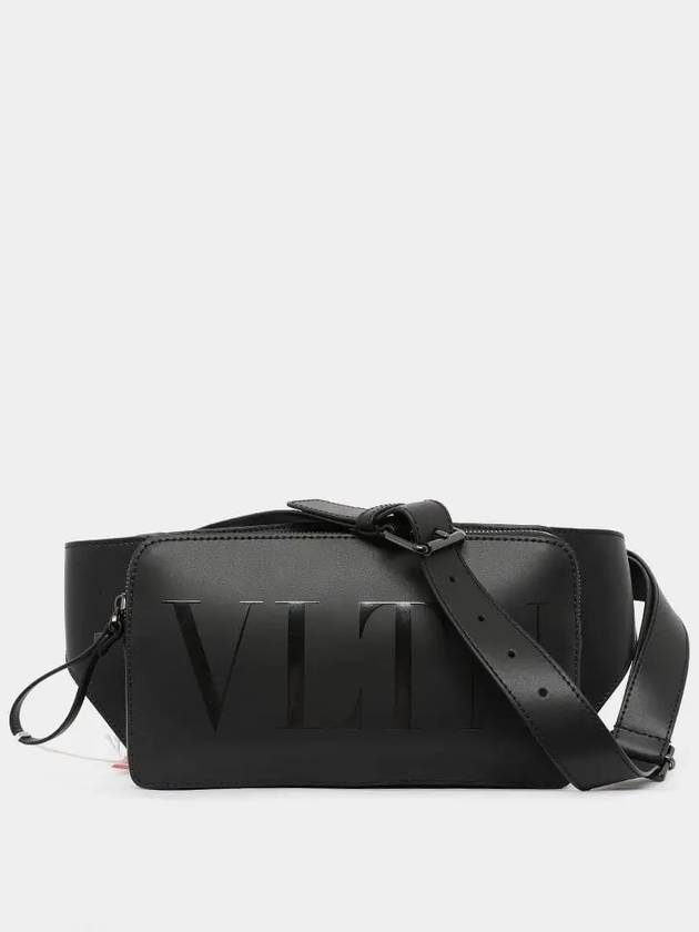 VLTN Belt Bag Black - VALENTINO - BALAAN 3