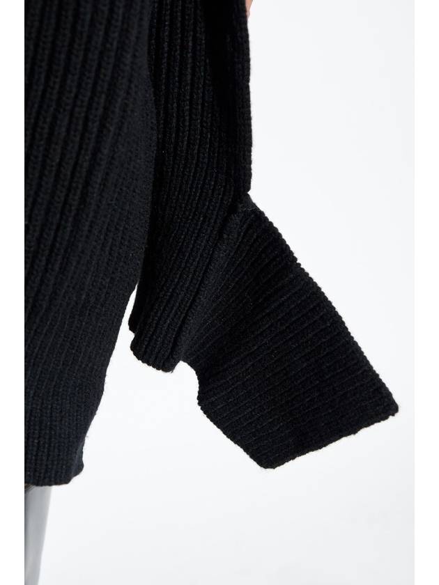 Yohji Yamamoto Dress With Turtleneck, Women's, Black - YOHJI YAMAMOTO - BALAAN 5