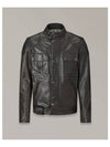 Brooklands Motorcycle Leather Jacket 105376 ATBLK - BELSTAFF - BALAAN 2