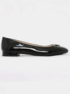 Patent Leather Ballerina Black - PRADA - BALAAN 3