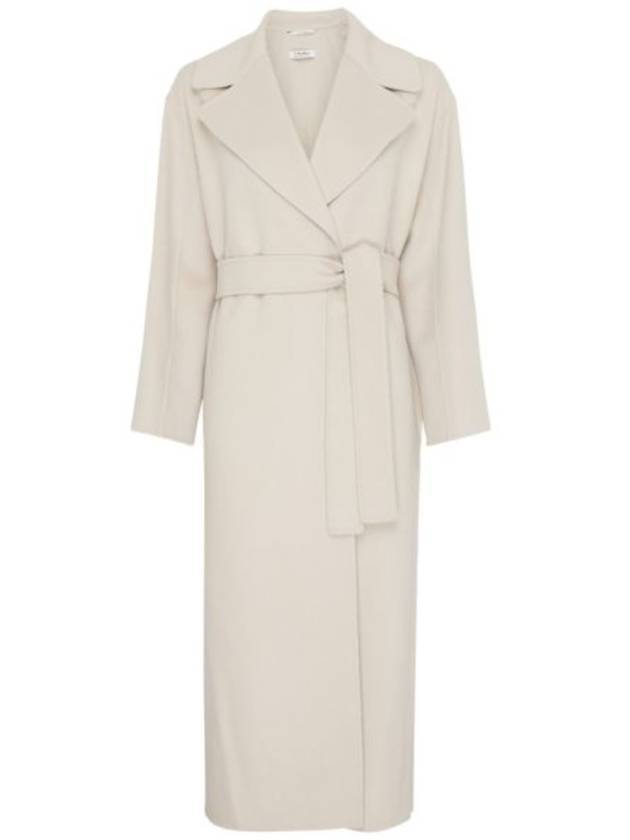 Olivia Wool Single Coat Ecru - MAX MARA - BALAAN 1