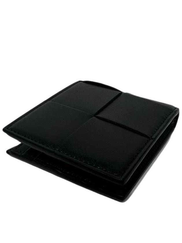 Intrecciato Cassette Half Wallet Black - BOTTEGA VENETA - BALAAN 6