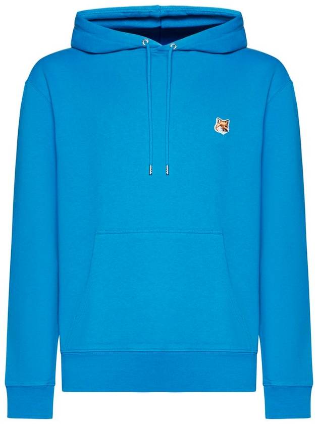 Fox Head Patch Regular Hoodie Light Blue - MAISON KITSUNE - BALAAN 2