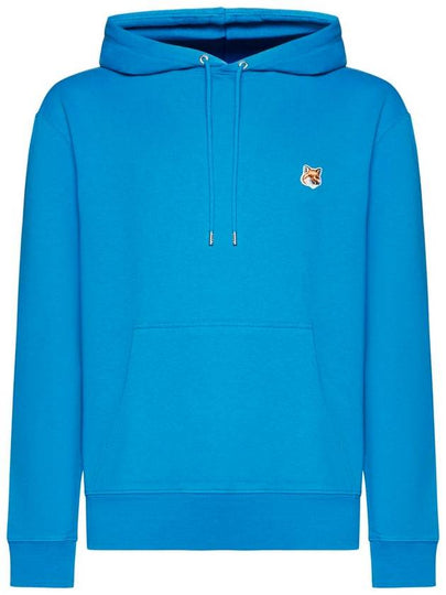 Fox Head Patch Regular Hoodie Light Blue - MAISON KITSUNE - BALAAN 2