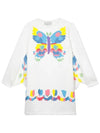 Women's Butterfly Sleeve Dress 602615 SQJC6 9100 - STELLA MCCARTNEY - BALAAN 1