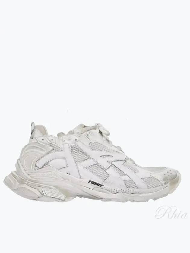 Runner Low Top Sneakers White - BALENCIAGA - BALAAN 2