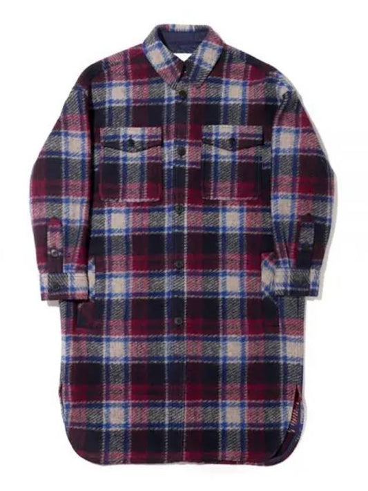 KOTAJOT CHECK COAT - ISABEL MARANT - BALAAN 2