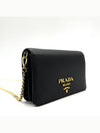 Saffiano Lux Mini Chain Cross Bag 1BP006 - PRADA - BALAAN 4