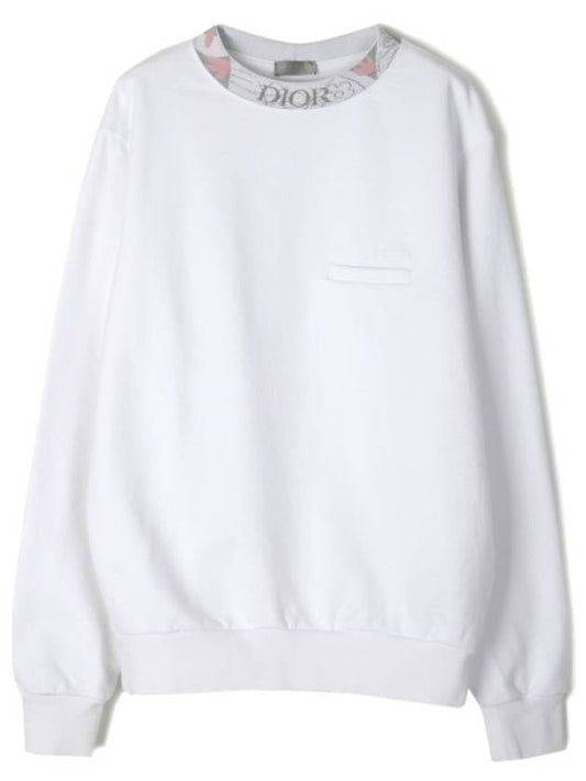 Duncan Grant Charleston Casual Fit Sweatshirt White - DIOR - BALAAN 2